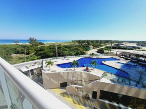 Apto com vista para o mar, ar cond. e wifi